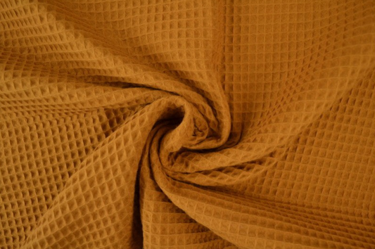 pre-order Waffle Fabric Towel  / MUSTARD