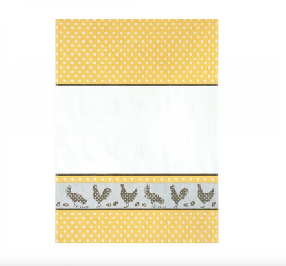 Kitchen Towel  - Chicken Yellow