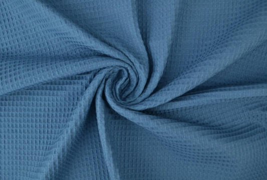 pre-order Waffle Fabric Towel  / SLATE BLUE